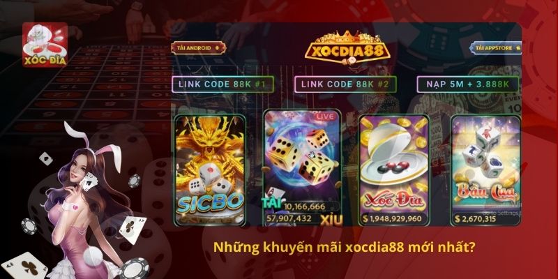 Những khuyến mãi xocdia88 mới nhất?